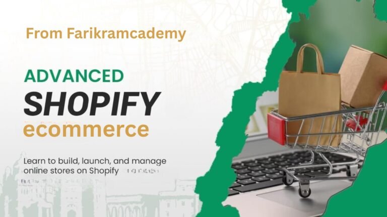 Shopify E-Commerce Mastery